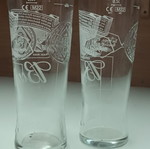 Ποτήρια μπύρας Bud 0,5l πακέτο 2 καινούργια