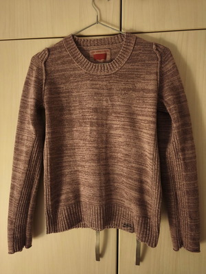 Levi Strauss sweater used, size S, pink, cotton wool nylon blend