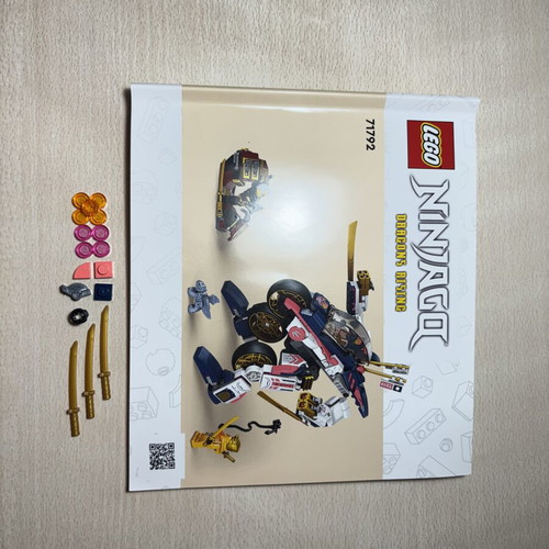 Lego Ninjago set 71792 Sora’s transforming mech bike racer like new