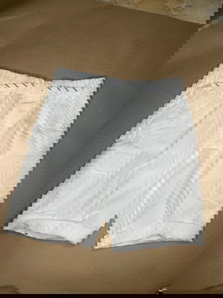 Polo Ralph Lauren Παιδική Βερμούδα Λευκή Cargo 10Y 100% Βαμβάκι