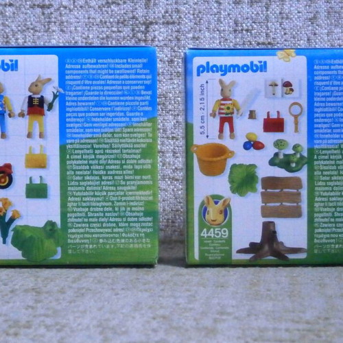 Playmobil 4458 + 4459 Easter Bunnies sealed, pack of 2