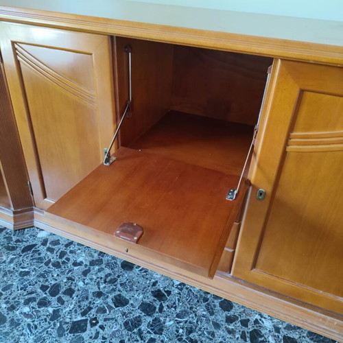 Buffet living room furniture like new, solid wood, 2.30x0.50 m