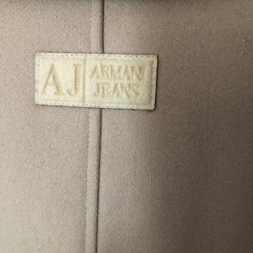 Armani Jeans mid-coat wool beige size L used