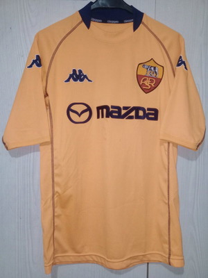 Roma football jersey like new, size small Kappa