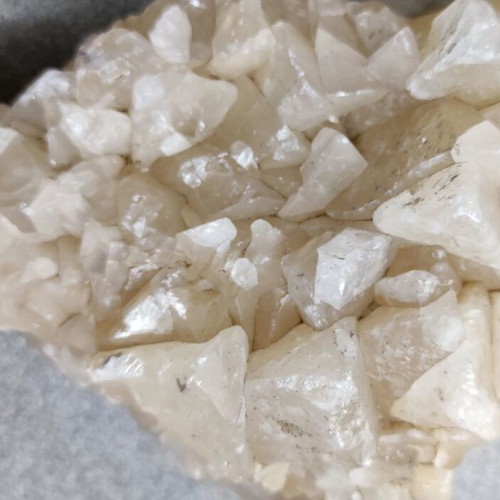 Raw Serifos Quartz used natural crystal with iron crust