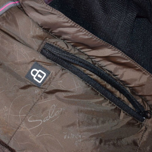 Salomon women's jacket size M used, waterproof with Primaloft insulation