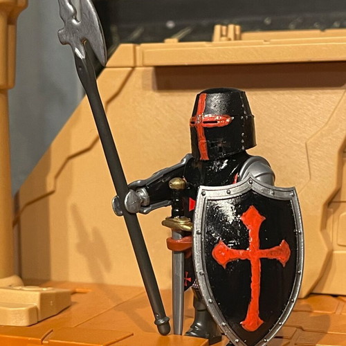 Playmobil Templar Knight custom made figure new