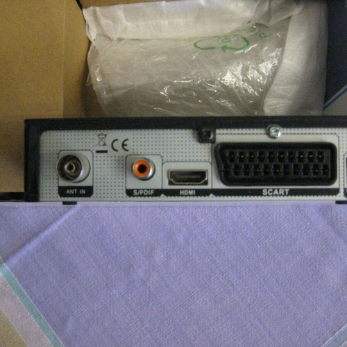 Schaub Lorenz and Edision decoders, one new, one used