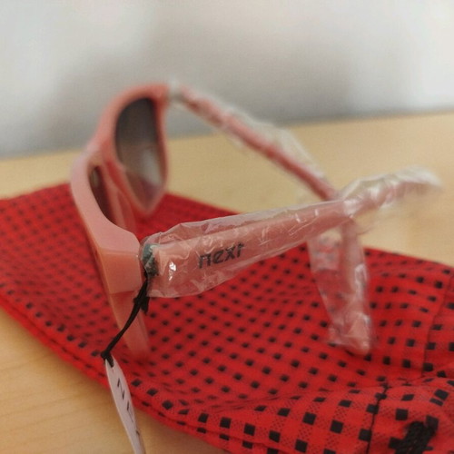 Next sunglasses new, soft pink color with case