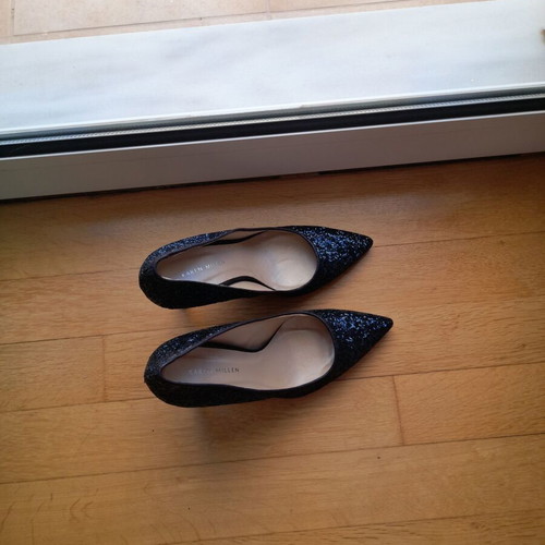 Karen Millen pumps blue 9 cm heel new