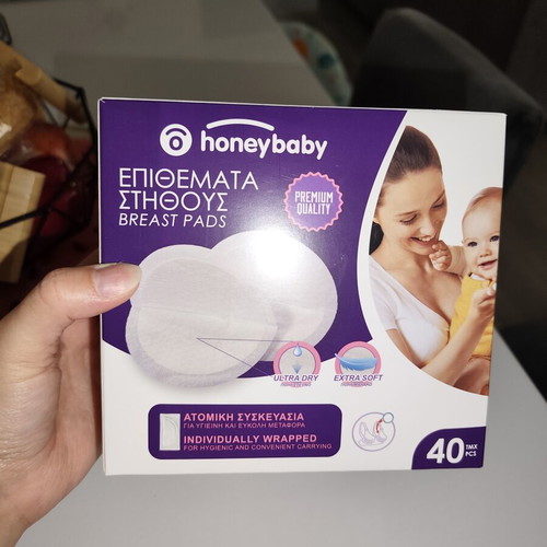 Breast pads like new, honeybaby, 40 pcs