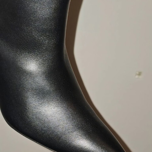 YSL leather boots new, size 38.5, black