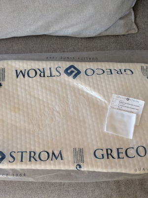 Grecostrom Thalis Crib Mattress like new, antibacterial latex 34x76 cm
