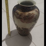 Satsuma vase used