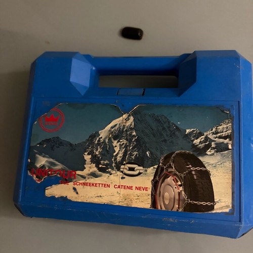 Snow chains used, vintage, suitable for 17 inch rims