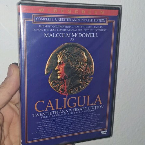 Caligula DVD new, collectible masterpiece with subtitles