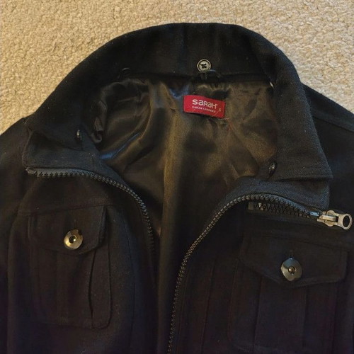 Sarah Lawrence jacket used, black, size S