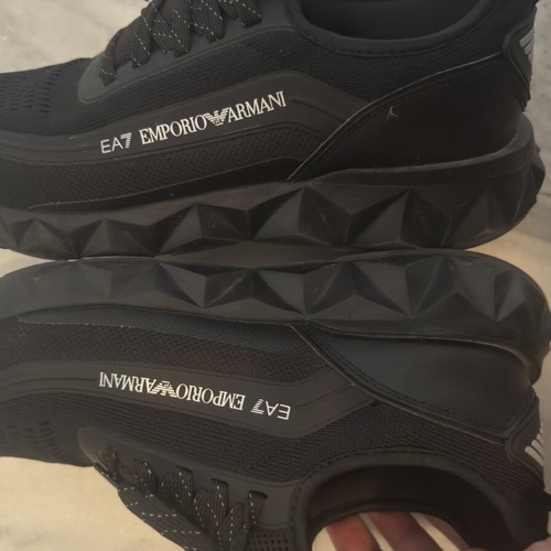 EA7 Emporio Armani Sneakers new, black, size 45
