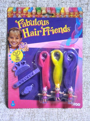Fabulous Hair Friends MOSC TYCO vintage new sealed card
