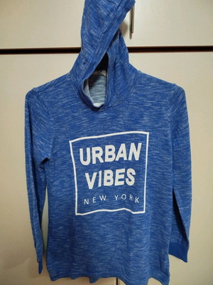 H&M Kids Hoodie Blue Used For Ages 10-12