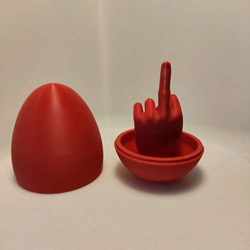 Prank Easter egg new 3d printed, height 8 cm