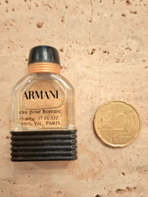Armani Eau Pour Homme Vintage Mini Eau de Toilette 5ml like new