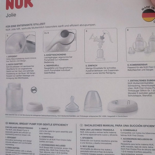 Handheld Breast Pump like new, convenient to use