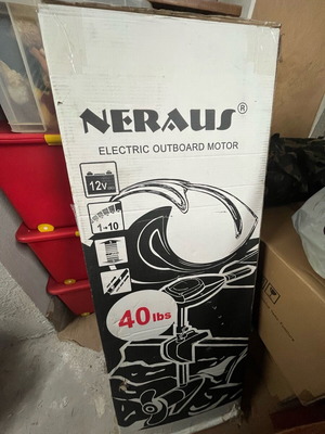 Neraus Electric Outboard Motor 40lbs new