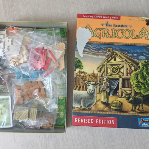 Agricola Revised Edition board game used