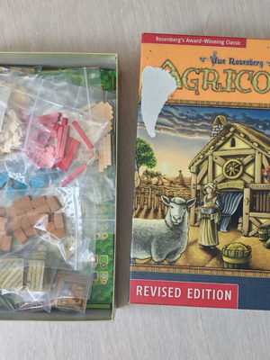 Agricola Revised Edition board game used