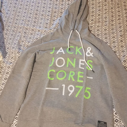 Φουτερ Jack & Jones γκρι, μέγεθος large, σαν καινούργιο