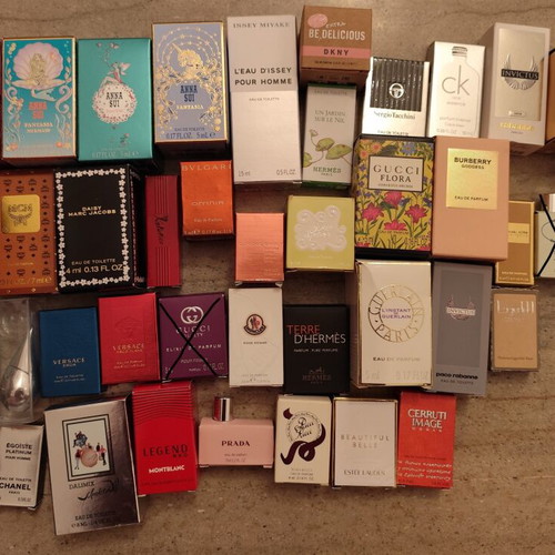 Miniature perfume collection new, authentic, Eau de Parfum 7.5 ml