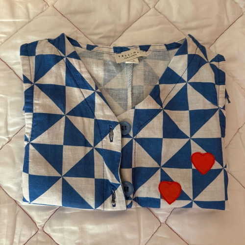 Yell Oh! girls' romper shorts size 5 years like new