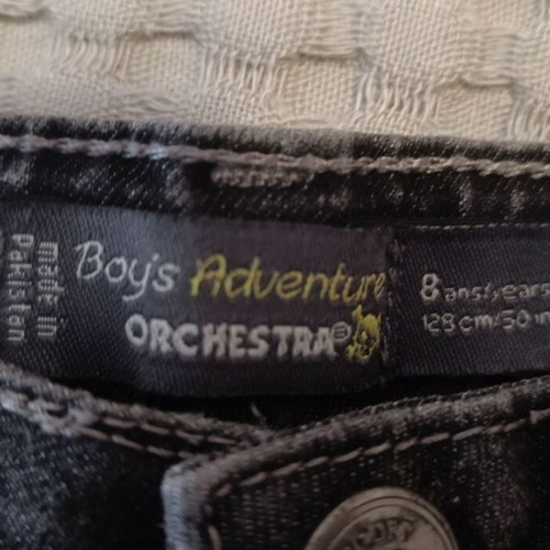 Orchestra bermuda shorts for 8 years like new, black and grey, 128 cm