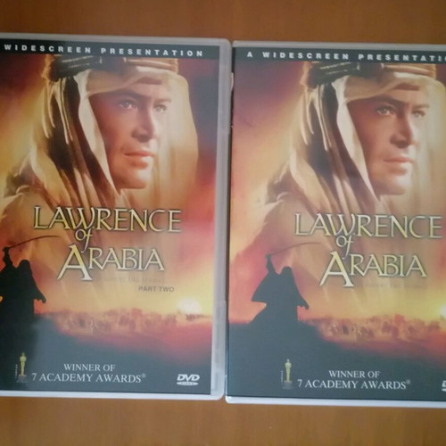 Lawrence of Arabia collectible 2 DVD set new, with subtitles