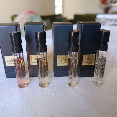 Armani Prive Tester Set 4x2ml Eau de Parfum New