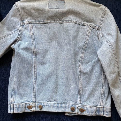 Jacket jeans small, like new, blue