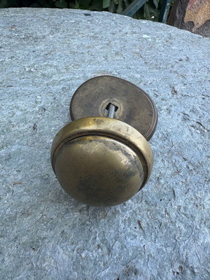 Bronze door handle used