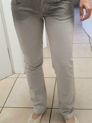 Iceberg women's elastic skinny pants with degradé ombré effect, like new, size M