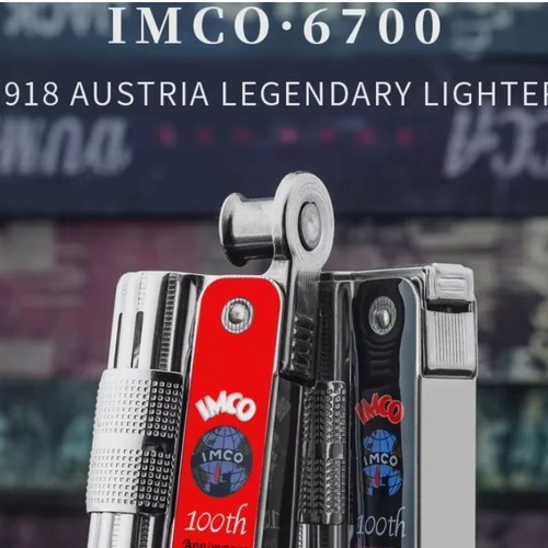 Imco 6700 lighter stainless steel 100th anniversary collection new