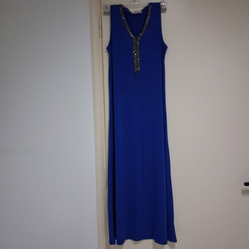 Scherzo by Kilodas evening dress used, size M/L, electric blue