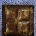 Vintage serving platter with four sections