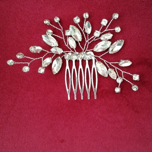 Hair Comb with Crystals new