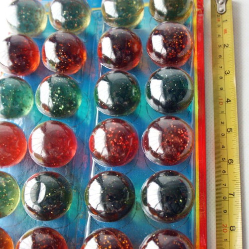 Vintage Hi Bounce Jet Ball Superball 24x colorful glitter crazy balls new