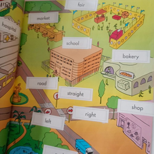 The Cat Is Back Junior B Picture Dictionary used, Greek