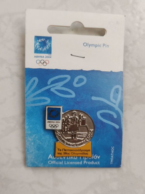 Olympic Pin Athens 2004 New Collectible Badge