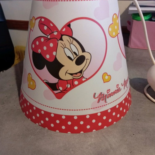 Minnie Mouse ceiling light like new children's