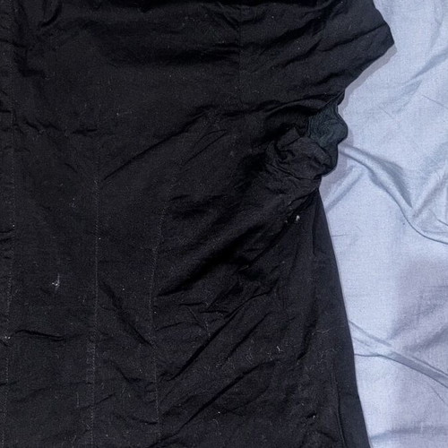 Raxevsky black short-sleeve bolero jacket XL