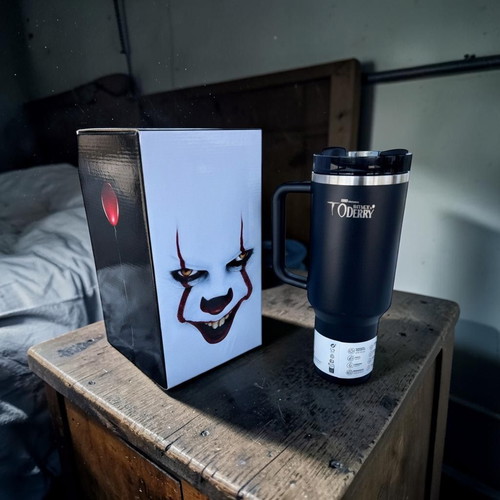 Stanley Quencher H2.0 40oz tumbler new, Welcome to Derry design