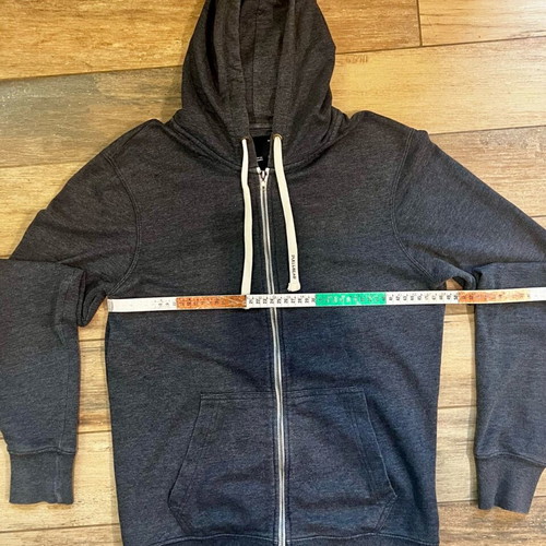 Pull & Bear dark gray hoodie jacket Medium like new